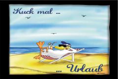 Urlaub kreide