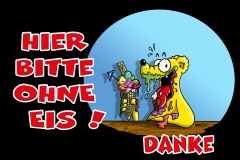 Bitte ohne eis - danke