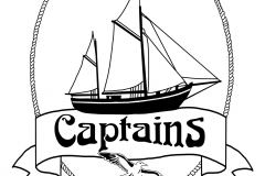 Captains Logo SEGELSCHIFF outline