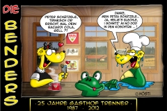 Die Benders mit Rahmen abgel