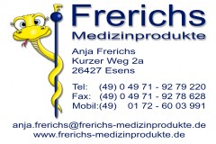 Frerichs Logo Visitenkarte