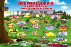 Plakat Erlebnisberg Layout 3 Wimmelbild DIN A 2 teilabg