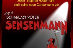 Sensenmann Plakat Halloween 2017