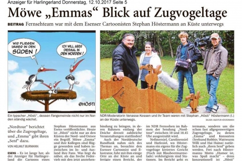 Anzeiger für Harlingerland Donnerstag, 12.10.2017