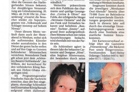 Anzeiger für Harlingerland Donnerstag 13 03 2008 Seite 4