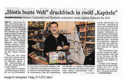 Anzeiger für Harlingerland Freitag 23 10 2015 Seite 5