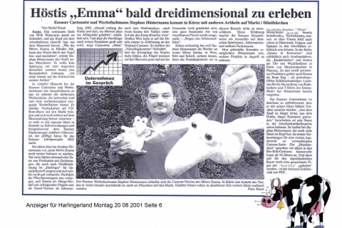Anzeiger für Harlingerland Montag 20 08 2001 Seite 6