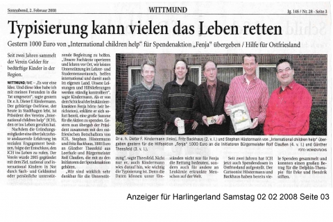 Anzeiger für Harlingerland Samstag 02 02 2008 Seite 03