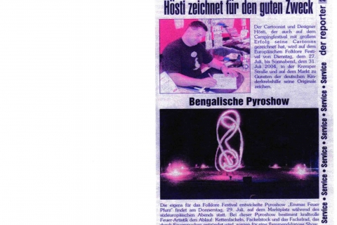 Der Reporter 25 Trachtenwoche Neustadt in Holstein Mittwoch 19 05 2004