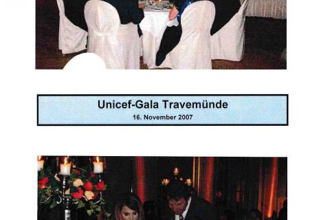 Fotos zur Unicef Gala Travemünde Lübecker Nachrichten 18 11 2007 Seite 2