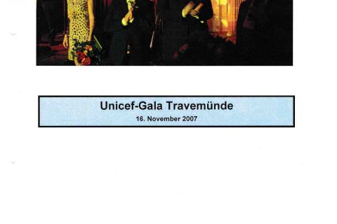 Fotos zur Unicef Gala Travemünde Lübecker Nachrichten 18 11 2007 Seite 4