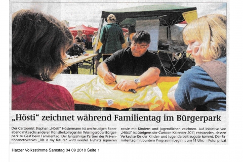 Harzer Volksstimme Samstag 04 09 2010 Seite 1