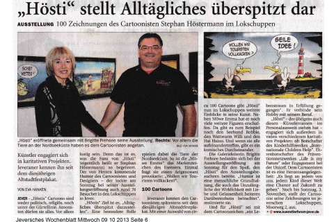 Jeversches Wochenblatt Mittwoch 09 10 2013 Seite 6