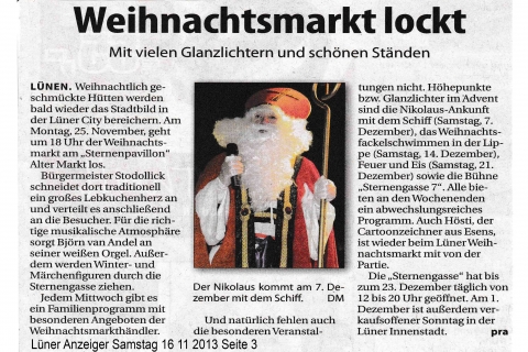 Lüner Anzeiger Samstag 16 11 2013 Seite 3