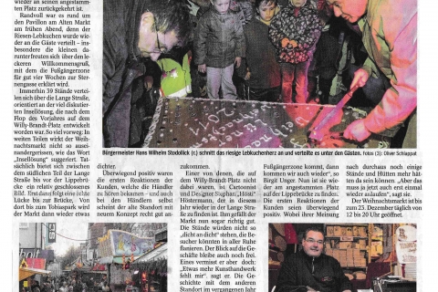 Lüner Rundschau Dienstag 22 11 2011 Seite 1
