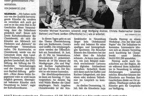 NWZ Nordwestzeitung, Dienstag 12.06