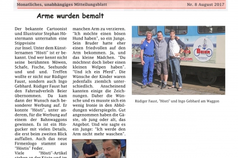 Neu Wangerooger Inselbote August 2017