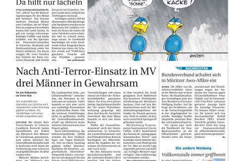 Nordkurier 27.07.2017