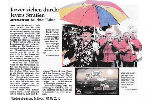 Nordwest-Zeitung Mittwoch 01 08 2013