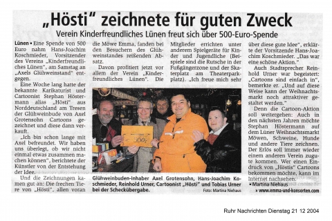 Ruhr Nachrichten Dienstag 21 12 2004