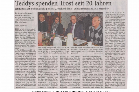 Teddy-Stiftung Harlinger Anzeiger 12012018 S 5  2