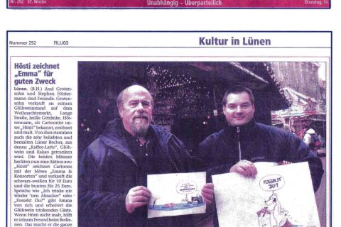 Westfälische Rundschau Dienstag 14 12 2004
