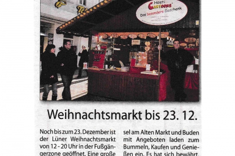 weihnachts Journal des Lüner Anzeigers Mittwoch 21 12 2011