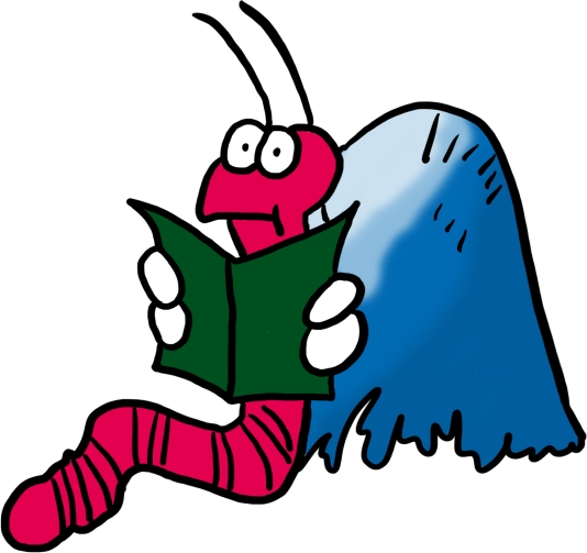 Wurm liest color