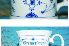 Bremerhaven Becherfotomontage