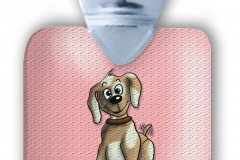 kinderflasche frei rosa frei HUND struktur