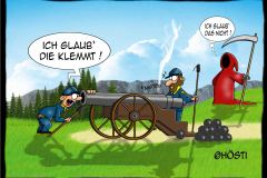 HKS kanone klemmt frei