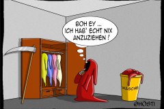 HKS nichts anzuziehen