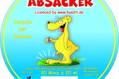 Rundscheibe Deckel ABSACKER