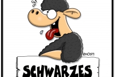 etikett schwarzes schaf color abg